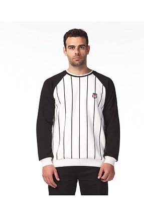 سوئیشرت مشکی مردانه رگولار Beşiktaş - کد 877693831