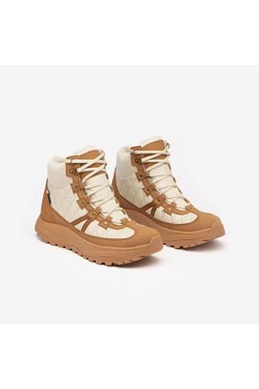 بوت برفی بژ زنانه ضد آب Decathlon - کد 877711760
