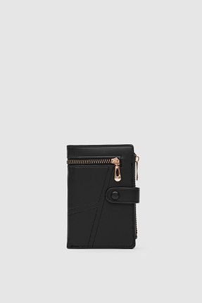 کیف پول مشکی زنانه ابعاد کوچک Shule Bags - کد 785151091