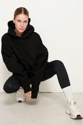 سوئیشرت مشکی زنانه چاپی The Champ Clothing - کد 853784368