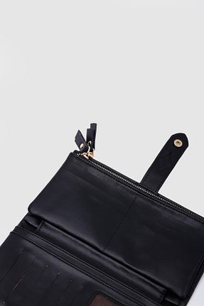 کیف پول مشکی زنانه ابعاد بزرگ Shule Bags - کد 758799103