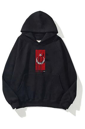 سوئیشرت مشکی زنانه چاپی The Champ Clothing - کد 778315521