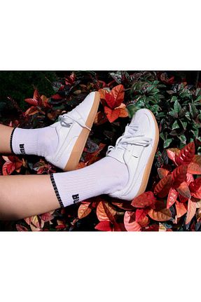 کفش اسنیکر سفید زنانه بند دار Puma - کد 877859207