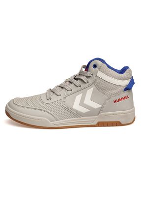 کفش اسنیکر طوسی زنانه بند دار hummel - کد 848458541