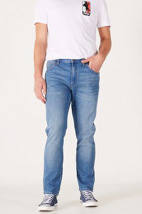 شلوار جین آبی مردانه پاچه تنگ Wrangler - کد 766837565