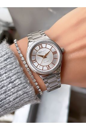 ساعت مچی طوسی زنانه 34 میلی متر Ferrucci - کد 877868039