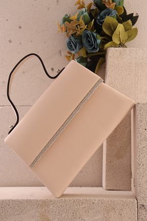کیف مجلسی صورتی زنانه چرم مصنوعی weem bag - کد 877928342