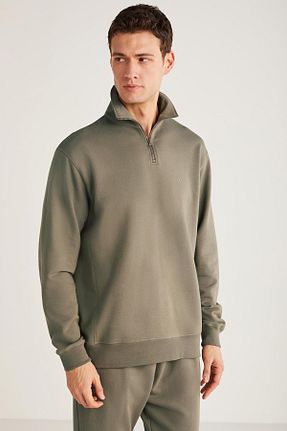 سوئیشرت سبز مردانه رگولار Nautica - کد 877930292