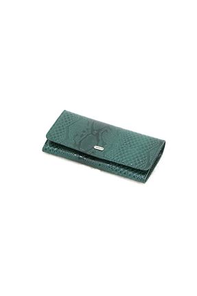 کیف پول سبز زنانه سایز متوسط Canpellini - کد 877941706