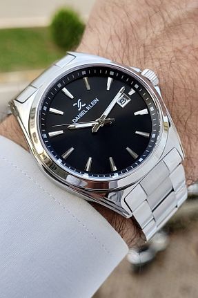 ساعت مچی طوسی مردانه 41-45 میلی متر Daniel Klein - کد 878907623
