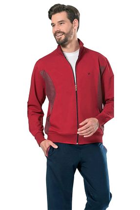 شلوار کرمگن زرشکی مردانه رگولار Pierre Cardin - کد 865787510
