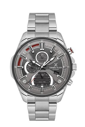 ساعت مچی طوسی مردانه 41-45 میلی متر Daniel Klein - کد 873918466