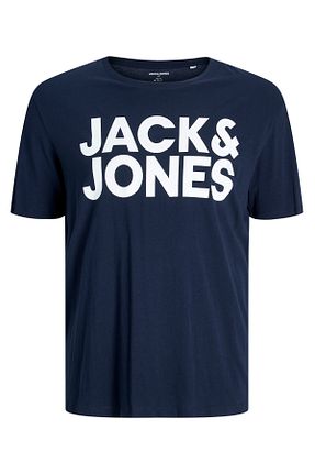 تیشرت سرمه ای مردانه رگولار Jack & Jones - کد 318912802