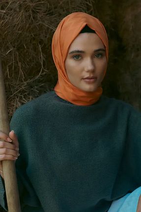 شال بژ زنانه ED Scarf - کد 767101234