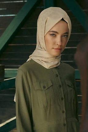 شال بژ زنانه ED Scarf - کد 767099946