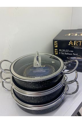ماهیتابه مشکی 3+ COOKCHEF - کد 878098311