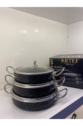 ماهیتابه مشکی 3+ COOKCHEF - کد 878098311