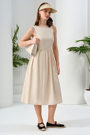 لباس بژ زنانه بافتنی Naramaxx - کد 878096335