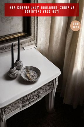 گلدان طوسی tambana - کد 878119937