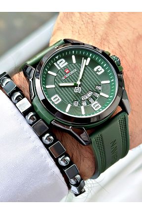 ساعت مچی سبز مردانه 41 میلی متر Naviforce - کد 848490733