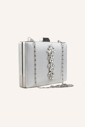 کفش مجلسی طوسی زنانه پاشنه نازک Moda Line - کد 878142762