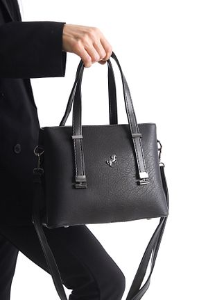 کیف دوشی مشکی زنانه چرم مصنوعی Solo Bag - کد 878153864