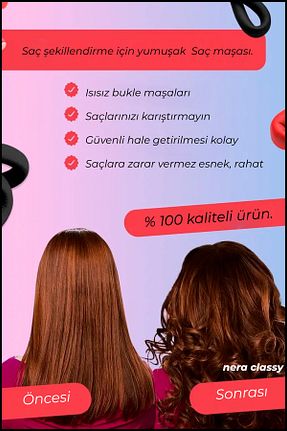 سایر اکسسوری مو صورتی پلاستیک Nera Classy - کد 878134909