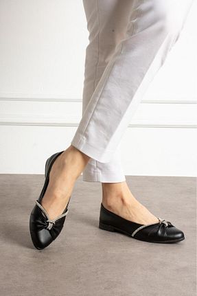 بابت مشکی زنانه چرم مصنوعی Zişan Shoes - کد 878209319