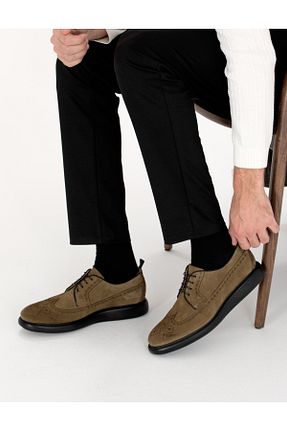 کفش کژوال خاکی مردانه پاشنه کوتاه (1 - 4 سانتی متر) Pierre Cardin - کد 878192396