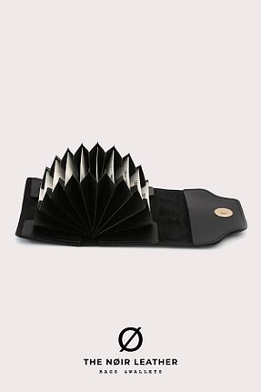 جا کارتی مشکی زنانه ابعاد کوچک The Noir Leather - کد 665952383