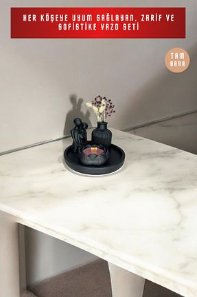 اجسام تزئینی و بیبلو مشکی پلی استر tambana - کد 878207647