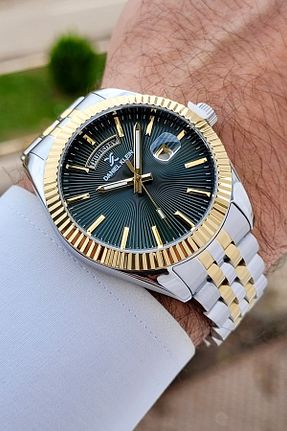 ساعت مچی طلائی مردانه 41-45 میلی متر Daniel Klein - کد 878907409