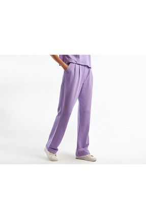 شلوار بنفش زنانه پنبه ای United Colors of Benetton - کد 792995472