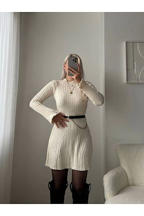 لباس نباتی زنانه تریکو Zora Butik - کد 878228513