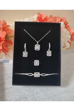 ست استیل رنگی زنانه استیل ضد زنگ HKN AVM ACCESSORİES - کد 862824786