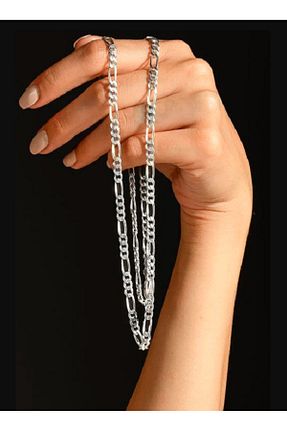 گردنبند نقره سفید زنانه 925 عیار NikaŞ - کد 878222774