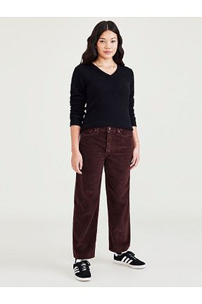 شلوار قهوه ای زنانه پارچه Dockers - کد 878260512