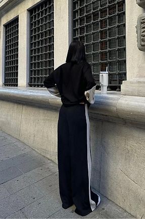 ست بالاتنه و پائین تنه مشکی زنانه رگولار Sobe - کد 878240398