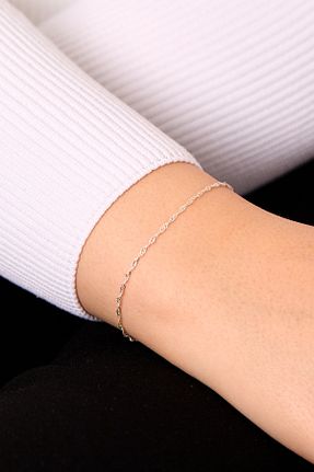 دستبند نقره زنانه 925 عیار Elika Silver - کد 878240744