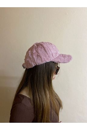 کلاه صورتی زنانه sema aksesuar - کد 878248161