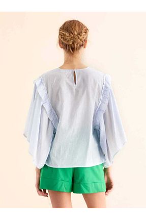 پیراهن آبی زنانه رگولار Roman - کد 7494599