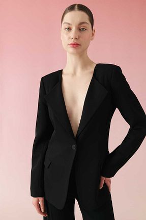 کت مشکی زنانه Comfort Roman - کد 817880266