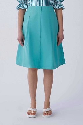 دامن سبز زنانه پارچه Roman - کد 702121763