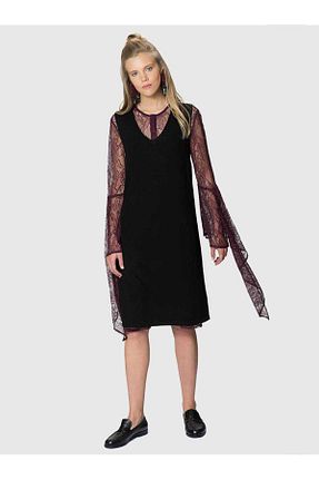 پلیور مشکی زنانه ساده Roman - کد 702108375