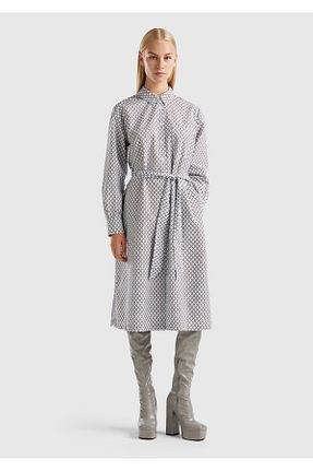 لباس آبی زنانه بافتنی United Colors of Benetton - کد 752254443