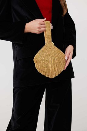 کیف دوشی بژ زنانه پلی استر Roman - کد 778772622