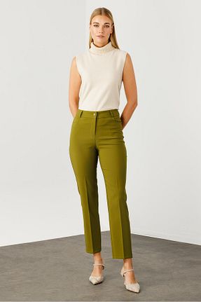 شلوار سبز زنانه پارچه Moda İlgi - کد 878329781