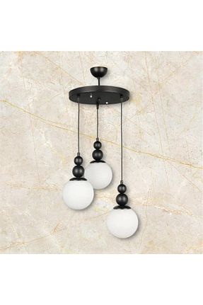 لوستر مشکی فلزی OSC HOME AYDINLATMA TASARIM - کد 350325536