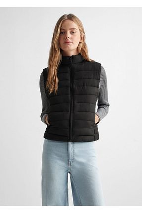 جلیقه مشکی زنانه رگولار MANGO Teen - کد 789095719