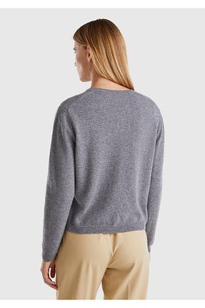 رویه طوسی زنانه رگولار United Colors of Benetton - کد 859515391
